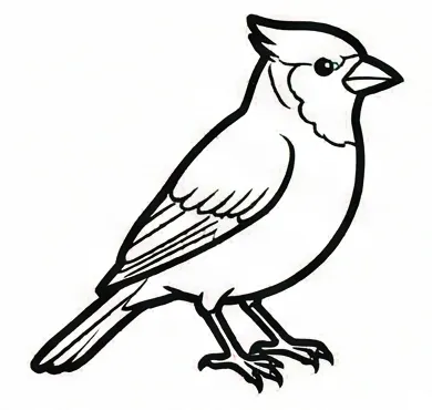 a bird with a black outline on it 1.webp